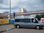 Бесплатный автобус Genser в пункт аренды автомобилей АрендаАвто-нвр на ул.Добролюбова